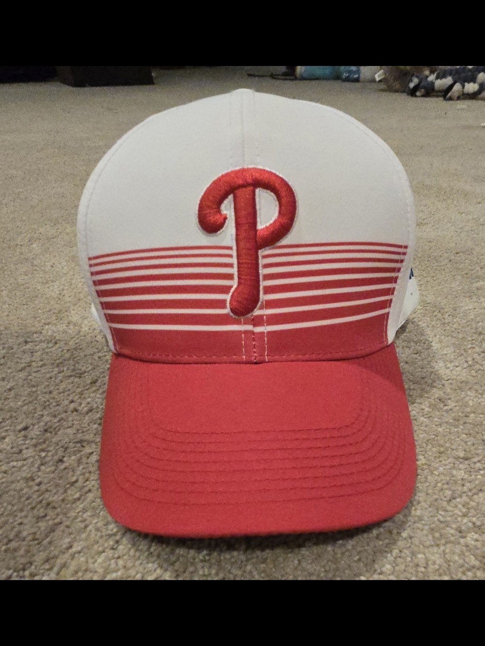 Philadelphia Phillies Red and White Baseball Cap